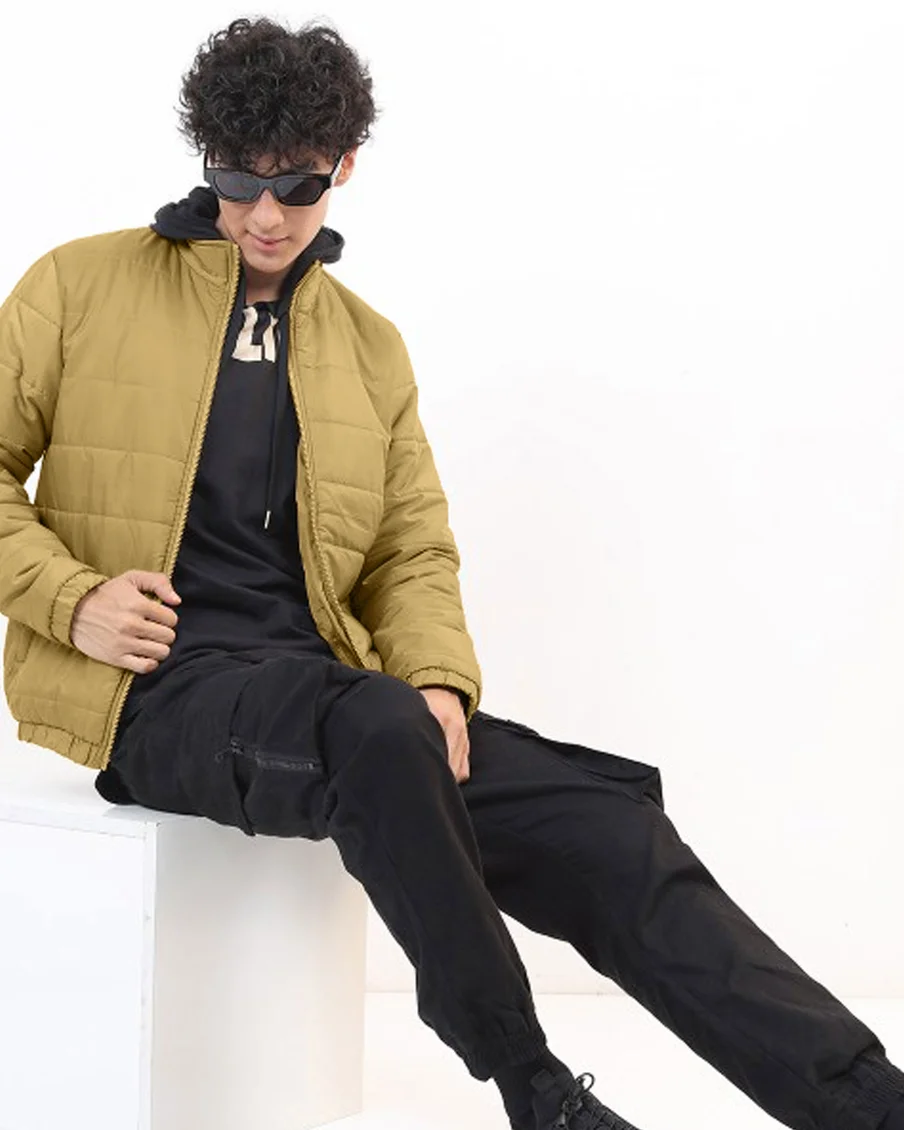 Image 4 of - bamboomensolidquiltedjacket4jpg