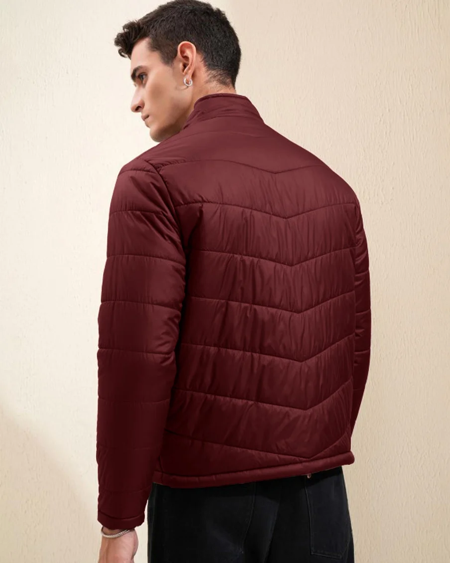 Image 5 of - brickredmenspaddingjacket2jpg