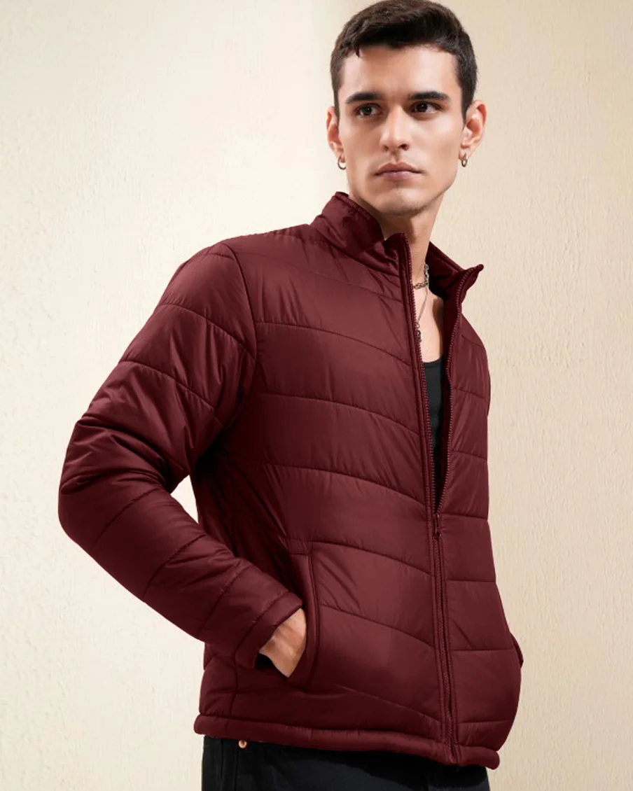 Image 4 of - brickredmenspaddingjacket3jpg