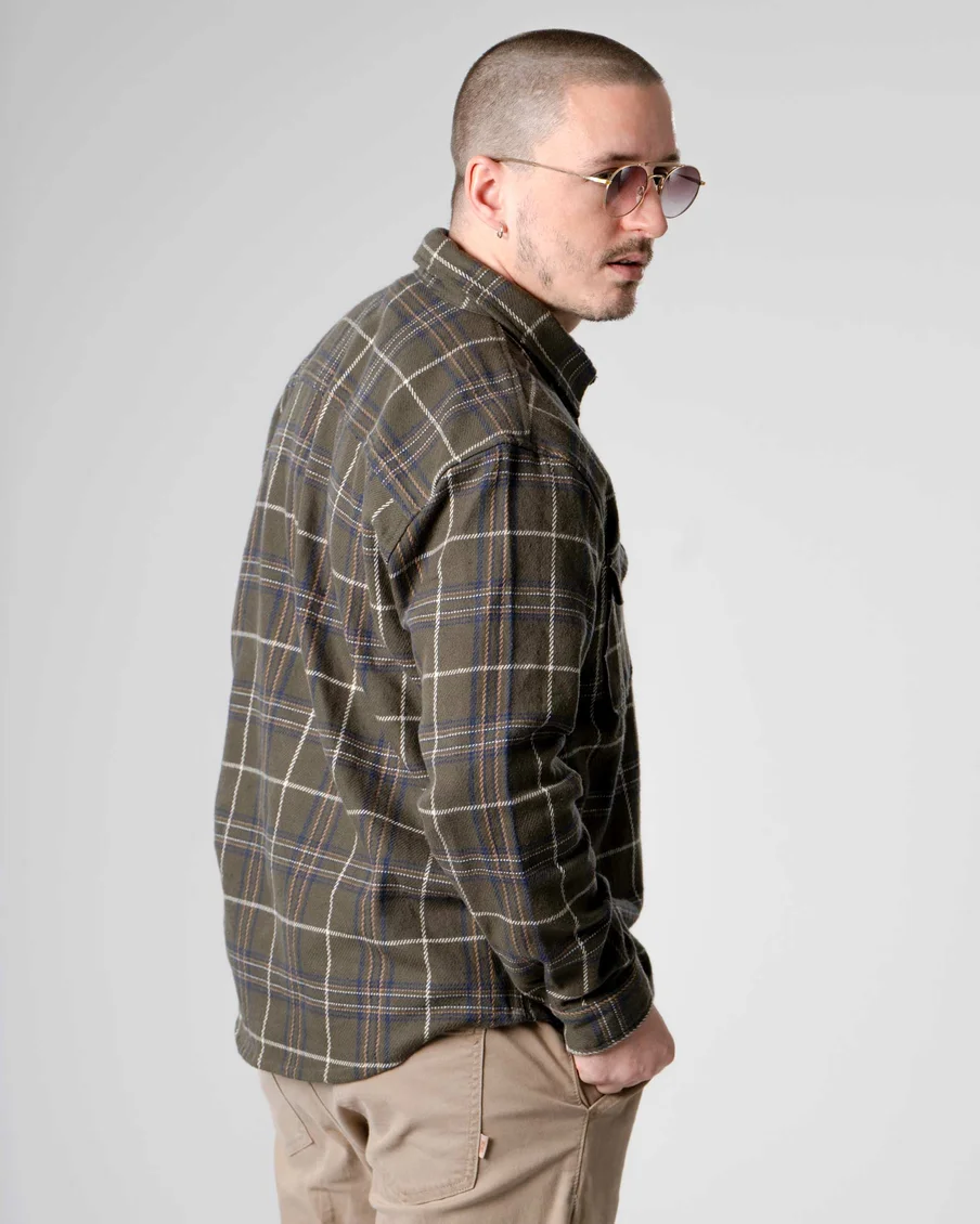 Image 5 of - mencottonflannelovershirt2jpg
