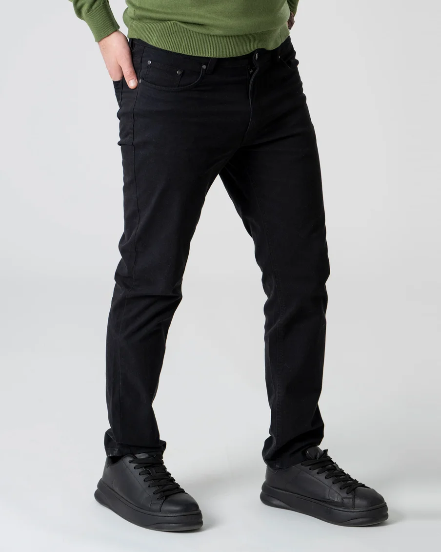 Image 3 of - menschinotrouserpantsblack1jpg