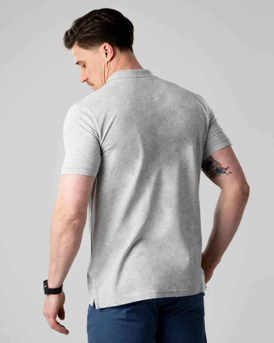 Image 8 of - menspoloshirtgrey5jpg