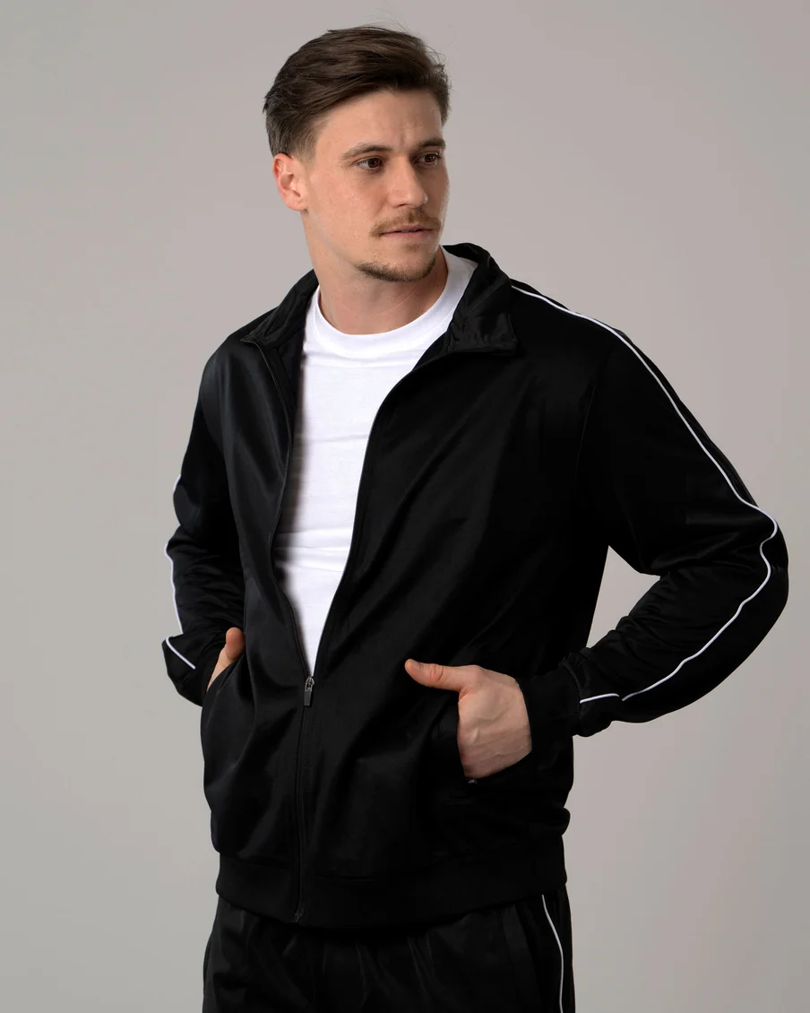 Image 3 of - menstracksuittopblack3jpg