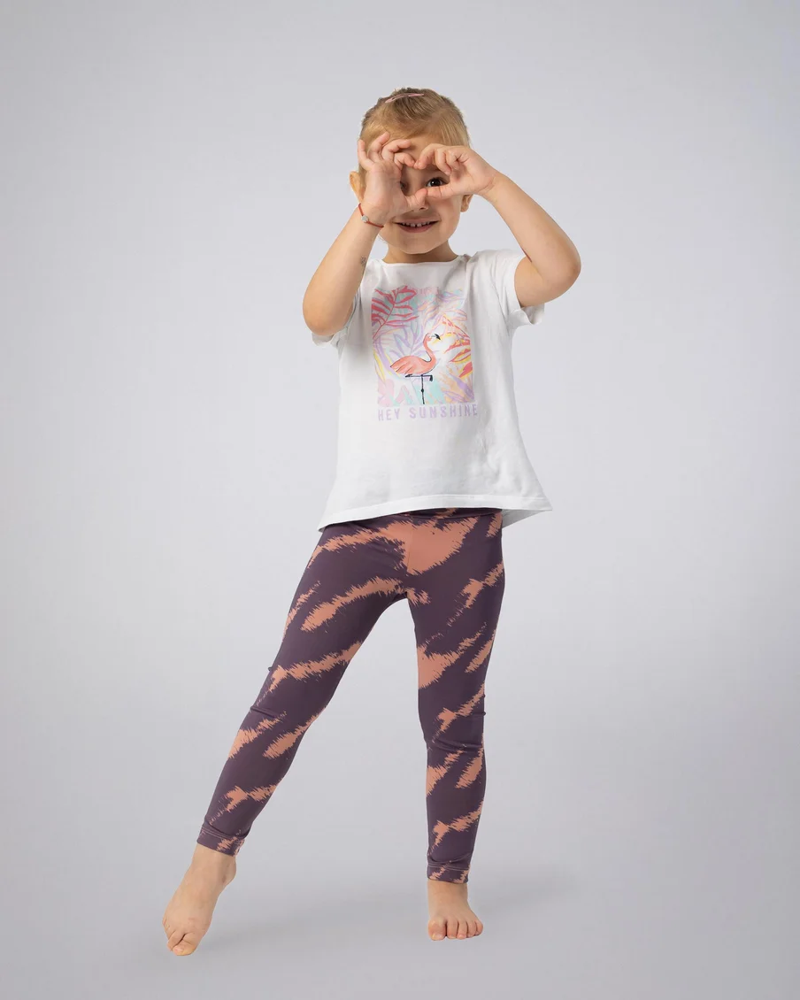 Image 5 of - girlsleggingpinklilacaopprinteddesign5jpg