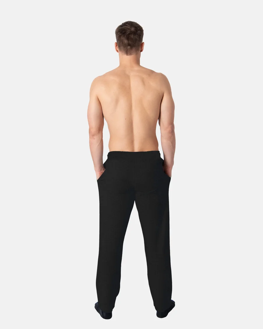 Image 5 of - mensloungewearpantblacklight-grey5jpg