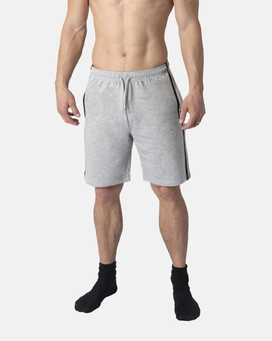 Image 3 of - mensloungewearshortslight-grey1jpg