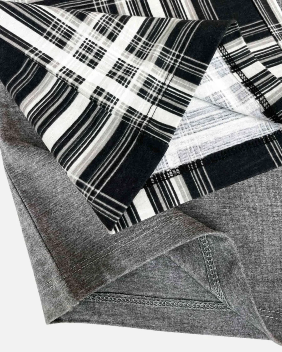 Image 11 of - mensnightwearpantblackgrey11jpg