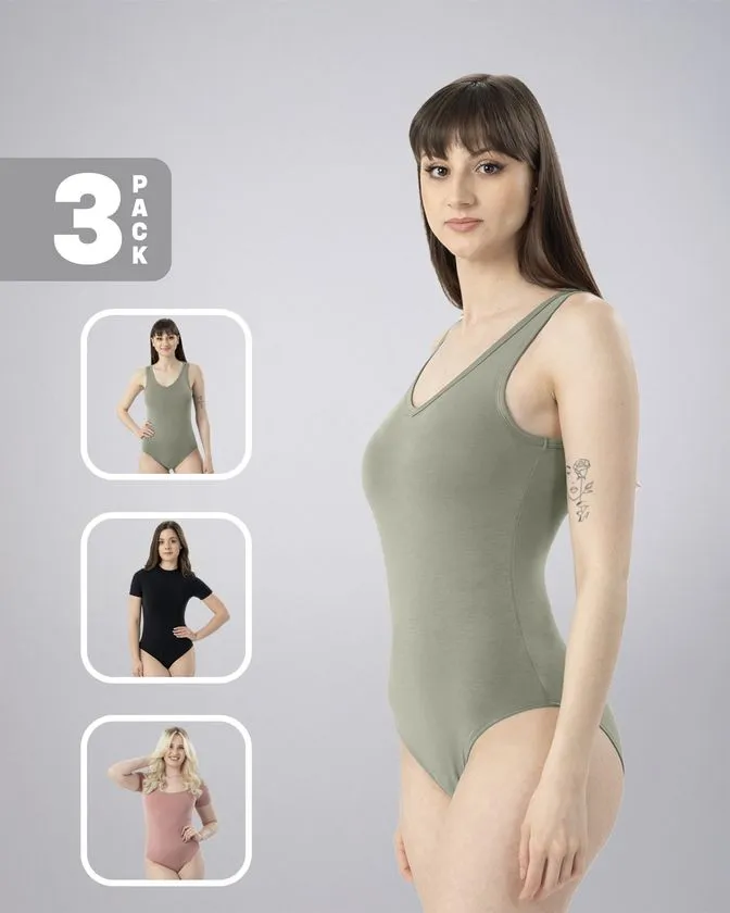 Dámske body - Súprava 3 kusov