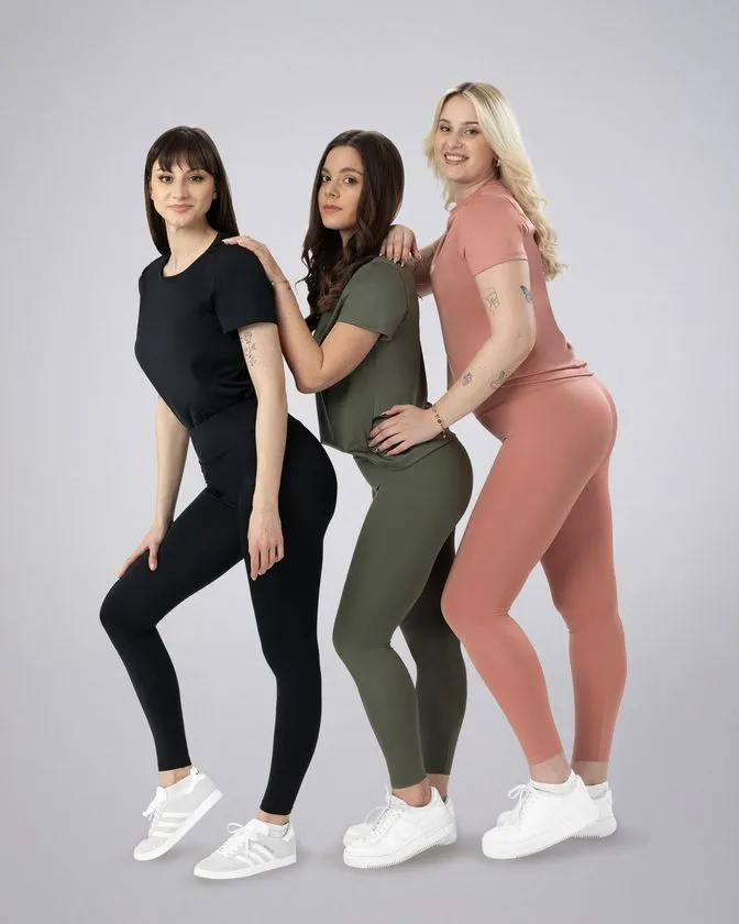 Dámske legíny - Súprava 3 kusov