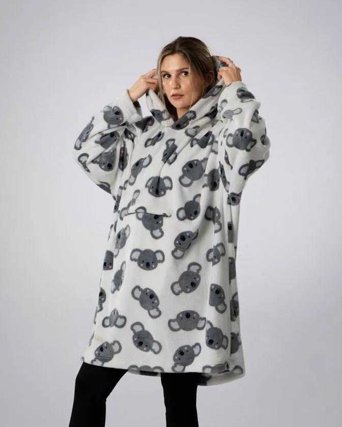 Dámske oversize mikina s kapucňou