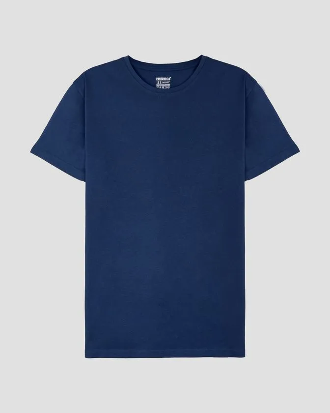 T-Shirt mit rundem Ausschnitt aus weicher Baumwolle